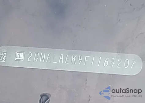 2015 Chevrolet Equinox Ls из США, поврежденный, VIN 2GNALAEK9F1169207